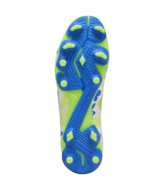 Puma Puma Jr Future NJR Match FG/AG Instituto Pack- White/Racing Blue/Lemon Meringue/Parakeet Green
