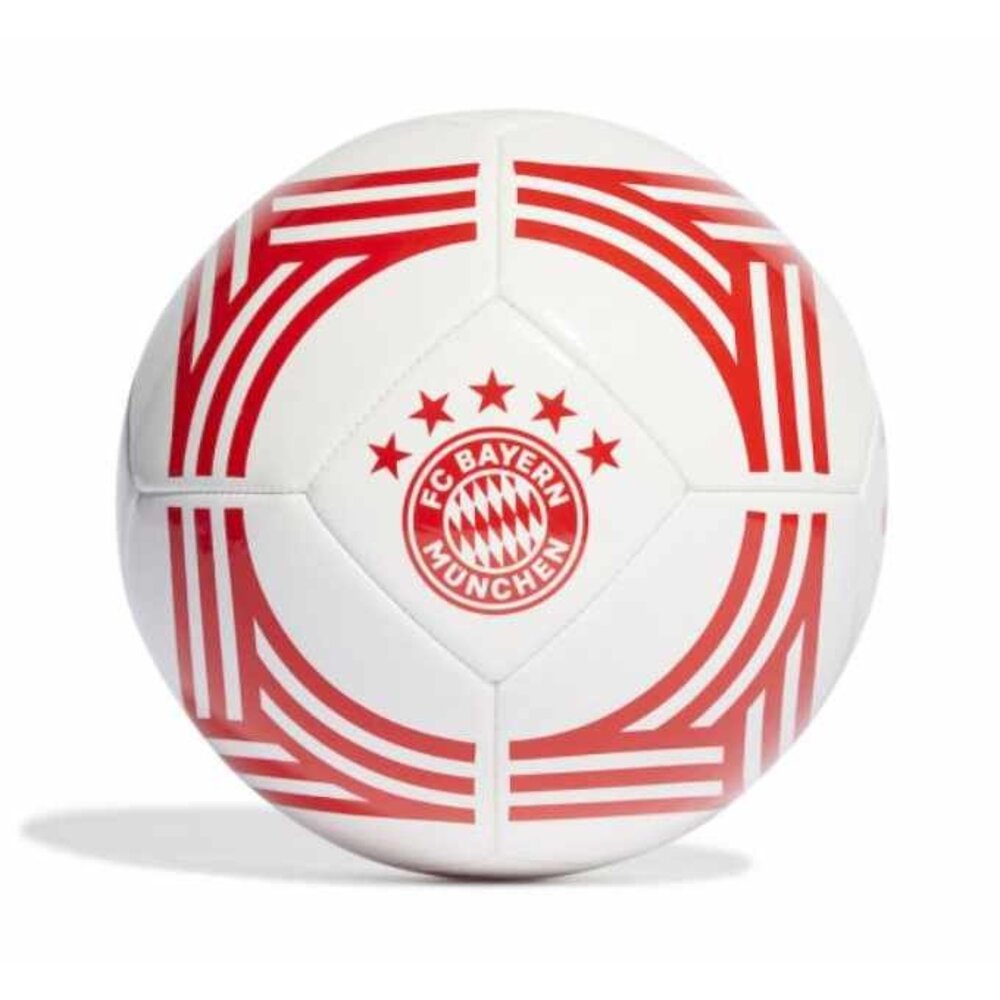 adidas Bayern Munich 2023 - 2024 Club Soccer Ball - White/Red