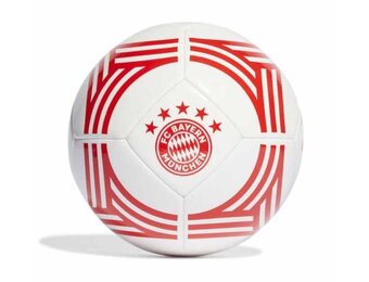 adidas Bayern Munich 2023 - 2024 Club Soccer Ball - White/Red