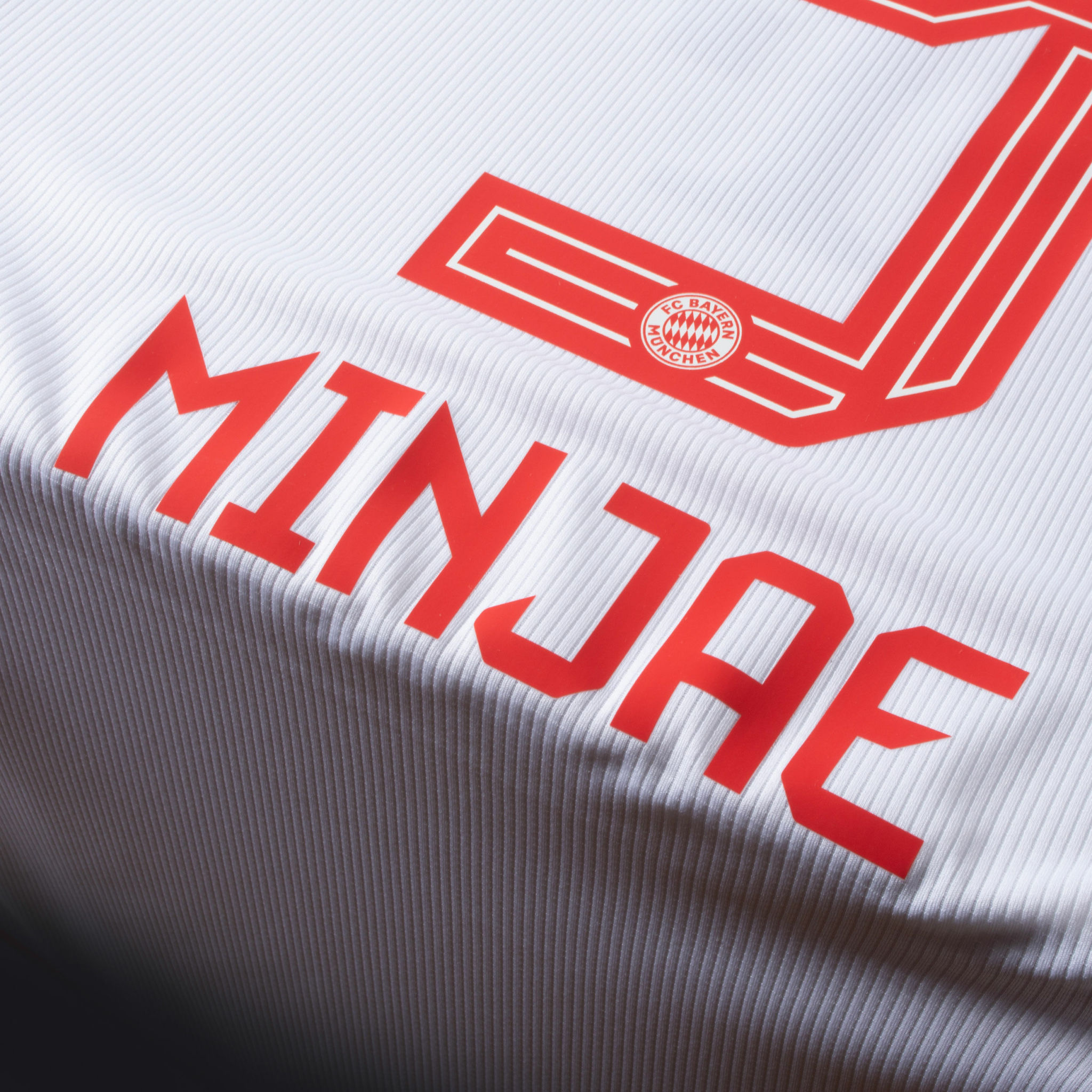 Min Jae # 3 Bayern Munich 23/24 Home Nameset / Red