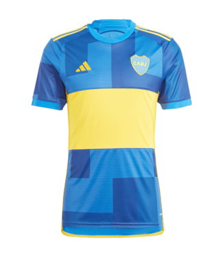 adidas adidas Boca Juniors 2023-2024 Home Jersey - Blue/Eqt Yellow