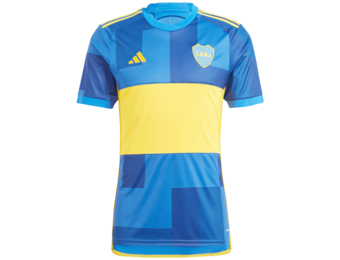 adidas Boca Juniors 2023-2024 Home Jersey - Blue/Eqt Yellow