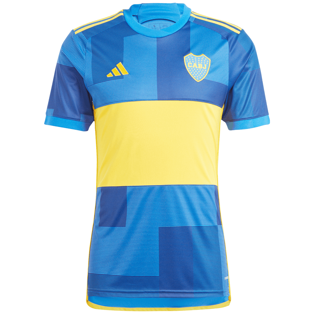 adidas Boca Juniors 2023-2024 Home Jersey - Blue/Eqt Yellow