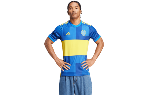 adidas Boca Juniors 23/24 Home Soccer Jersey - Blue