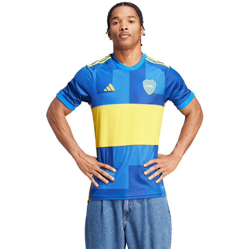 adidas Boca Juniors 2023-2024 Home Jersey - Blue/Eqt Yellow