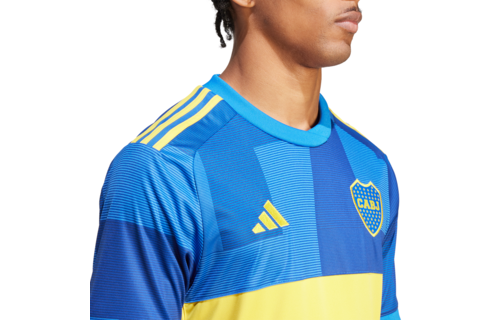 adidas Boca Juniors 2023-2024 Home Jersey - Blue/Eqt Yellow