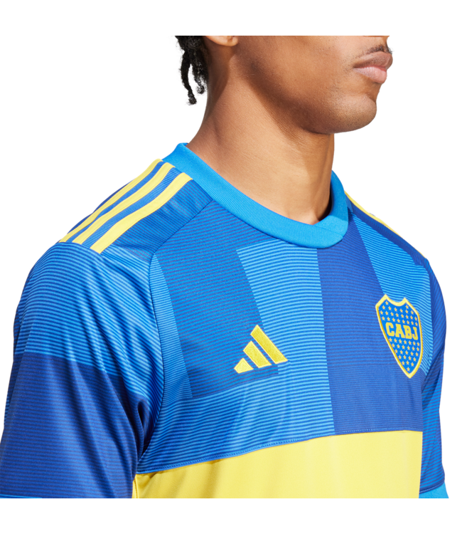 adidas adidas Boca Juniors 2023-2024 Home Jersey - Blue/Eqt Yellow