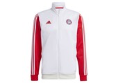adidas Bayern Munich 23 /24 DNA Full Zip Track Top- White/Red
