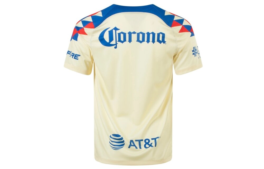 Nike 2023 - 24 Club America Home Jersey - Lemon Chiffon/Blue Jay