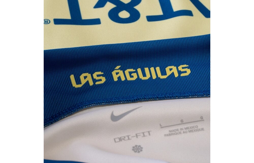 Nike 2023 - 24 Club America Home Jersey - Lemon Chiffon/Blue Jay