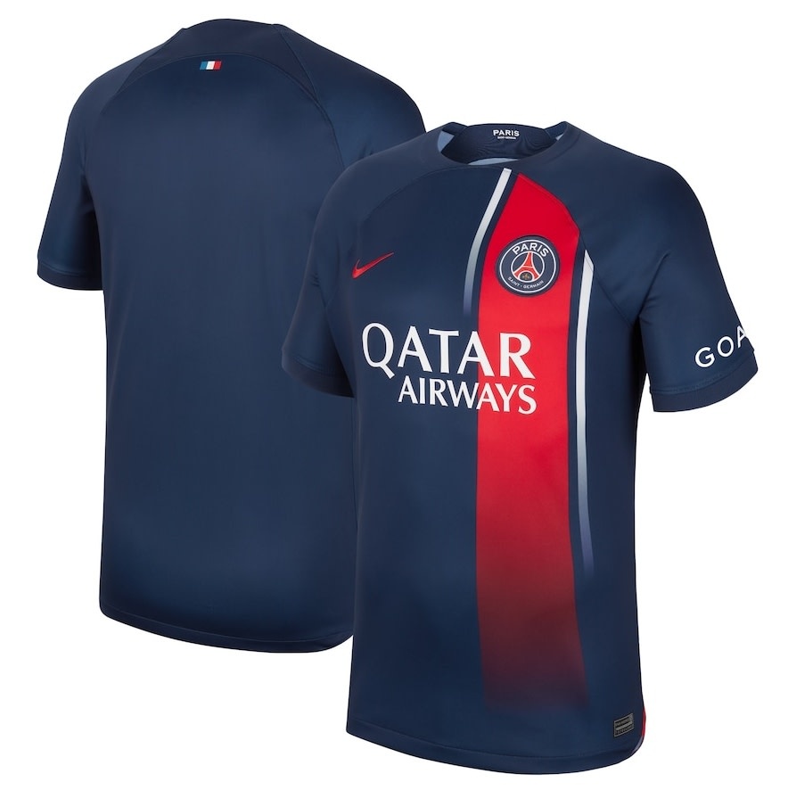 Nike PSG Paris Saint German 2023 - 24 Home Jersey - Midnight Navy/University Red
