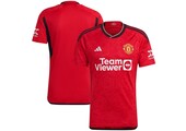 adidas 2023-24 Manchester United Home Jersey - Red/Black/White