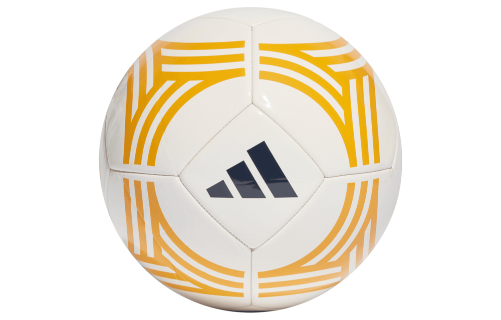 adidas Real Madrid 2023 - 2024 Club Soccer Ball - White/Yellow