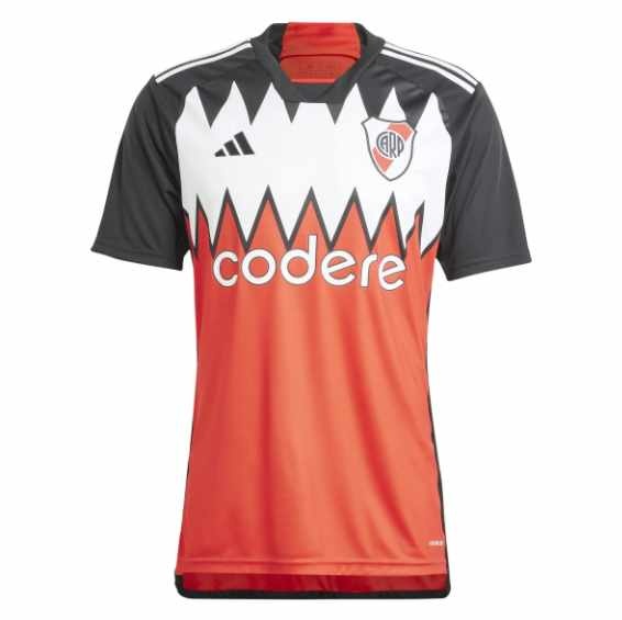 Adidas River Plate 2023 2024 Away Jersey Red White Black Soccerium Adidas River Plate 2023 2024 Away Jersey Red White Black Soccerium