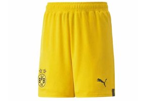 Puma BVB Borussia Dortmund 2023 /24 Away Shorts - Yellow/Black