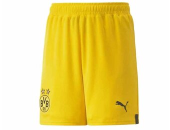 Puma BVB Borussia Dortmund 2023 /24 Away Shorts - Yellow/Black