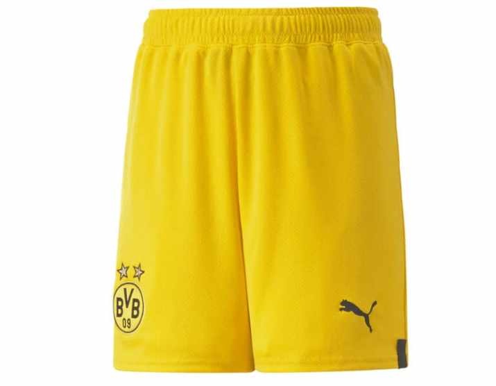 Puma BVB Borussia Dortmund 2023 /24 Away Shorts - Yellow/Black