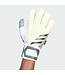 adidas adidas Predator Match Fingersave Goalkeeper Gloves - White/Lucid Lemon/Black