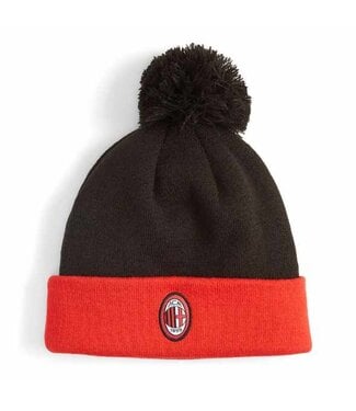 Puma Puma AC Milan 2023 / 24 Pompom Beanie - Black/Red