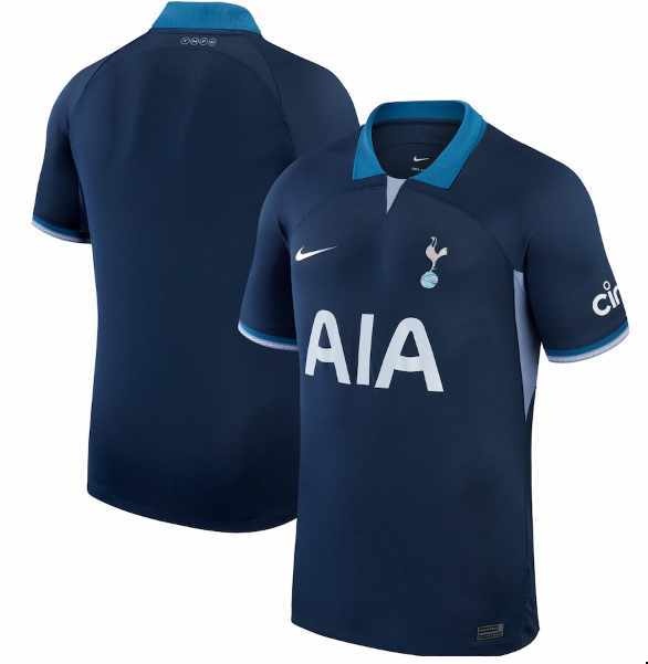 Nike Tottenham Hotspur 2023 - 24 Away Jersey - Marine/Mystic Navy/Iron Purple