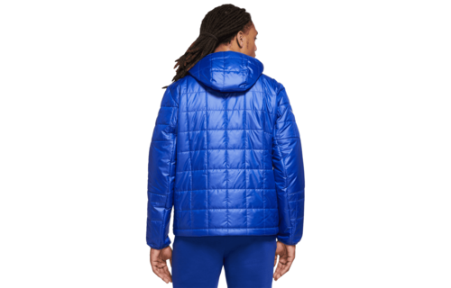 Nike USA United States 2023 Fleece Lined Hooded Jacket - Bright Blue/Speed Red/White