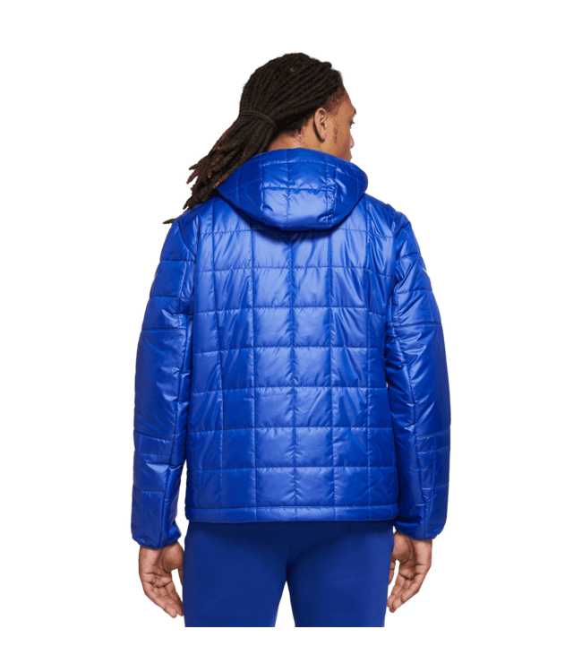 Nike Nike USA United States 2023 Fleece Lined Hooded Jacket - Bright Blue/Speed Red/White