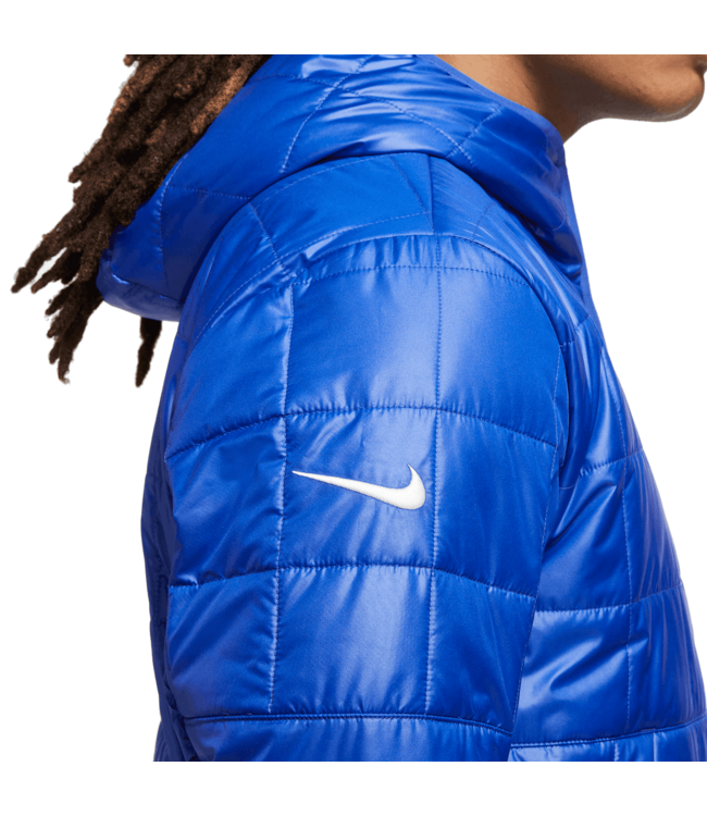 Nike Nike USA United States 2023 Fleece Lined Hooded Jacket - Bright Blue/Speed Red/White