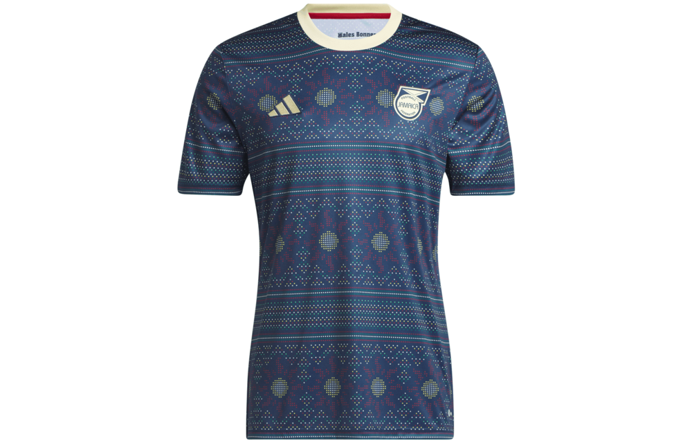 adidas Jamaica 2023 Prematch Training Jersey- Multi Color