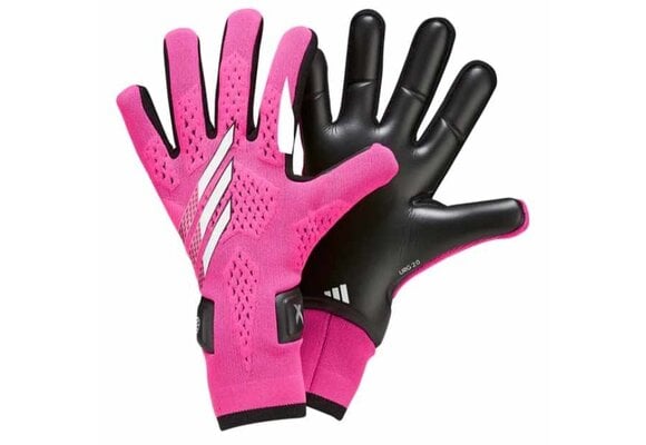 adidas X Speedportal PRO Soccer Gloves -Shock Pink/Zero Metalic/Black