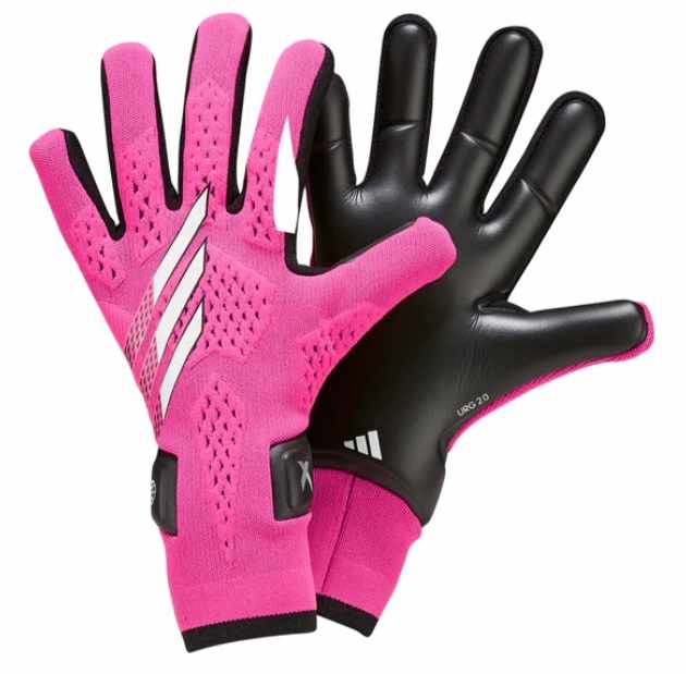 adidas X Speedportal PRO Soccer Gloves -Shock Pink/Zero Metalic/Black
