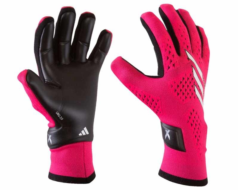 adidas X Speedportal PRO Soccer Gloves -Shock Pink/Zero Metalic/Black