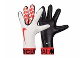 Nike GK Mercurial Touch Victory 2023 Goalie Gloves - White/Black/Bright Crimson