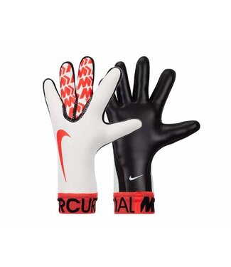 Nike Nike GK Mercurial Touch Victory 2023 Goalie Gloves - White/Black/Bright Crimson