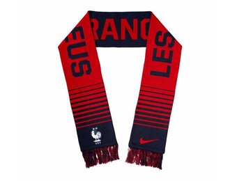 Nike France WC World Cup 2022 Verbiage Scarf - Navy Blue/Red