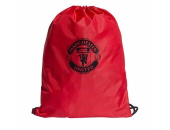 adidas Manchester United Gym Sack Clinch Bag - Red/Black