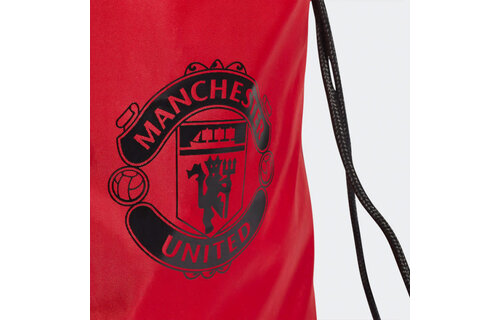 adidas Manchester United Gym Sack Clinch Bag - Red/Black