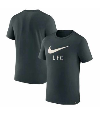 Nike Nike Liverpool 2022-23 Swoosh Club Tee Shirt - Green