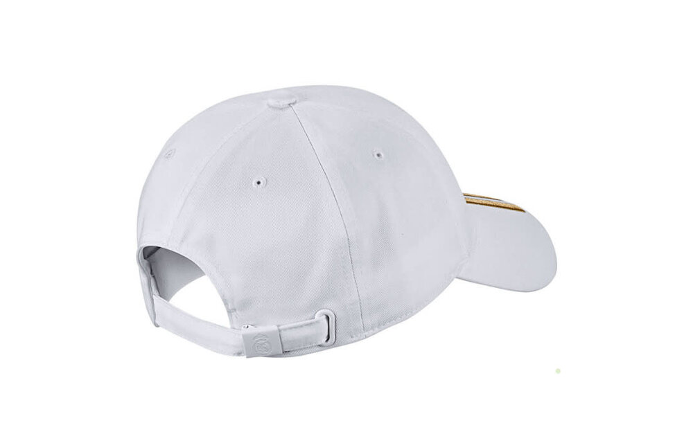 adidas Real Madrid C-40 Cap Hat - White/Gold
