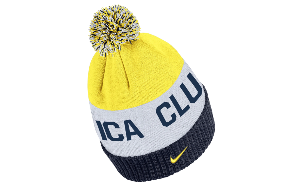 Nike Club America 2023 - 2024 Striped Stadium PomPom Woolie Beanie
