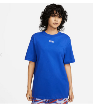 Nike Nike Womens United States USA WC World Cup 2022 Travel Shirt - Royal Blue