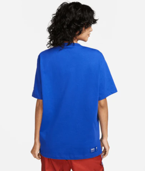 Nike Womens United States USA WC World Cup 2022 Travel Shirt - Royal Blue