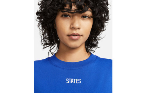 Nike Womens United States USA WC World Cup 2022 Travel Shirt - Royal Blue