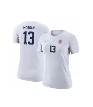 Nike Nike Womens Alex Morgan 2023 USWNT USA United States Hero Shirt - White