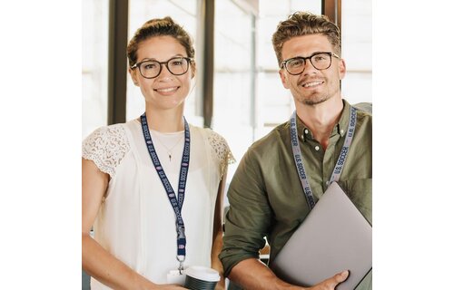 Wincraft USA United States Heathered Lanyard w/ Detachable buckle