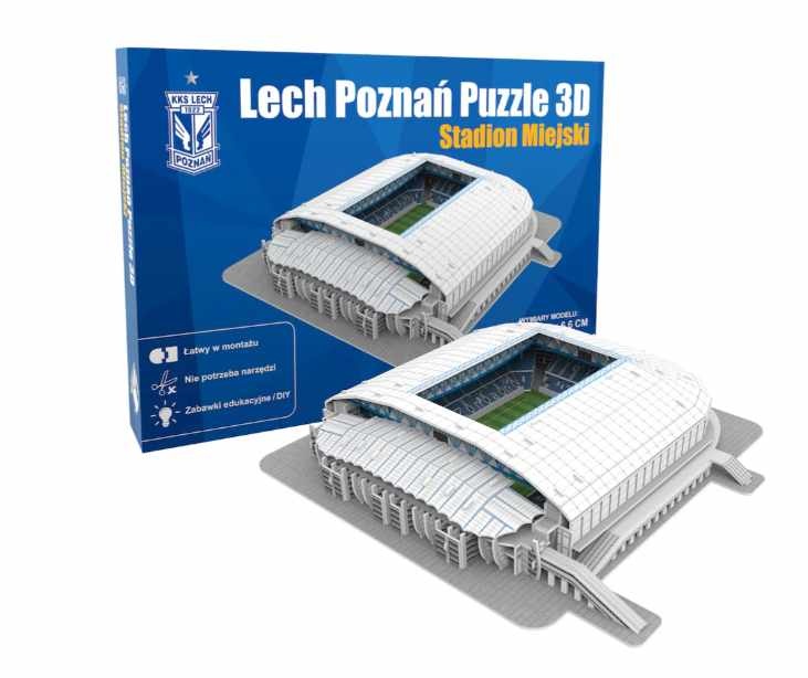 Lech Poznan - Stadion Miejski 3D Puzzle