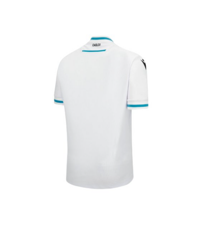 Macron Macron Crystal Palace 2023 - 24 Authentic Away Jersey - White/Turquoise