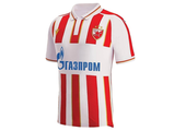 Macron Red Star Belgrade 2023 - 24 Authentic Home Jersey - Red/White/Royal