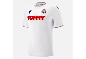 Macron Hajduk Split 2023 - 24 Authentic Home Jersey - White/Royal/Red