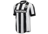 Macron PAOK FC 2023 - 24 Authentic Home Jersey - Black/White
