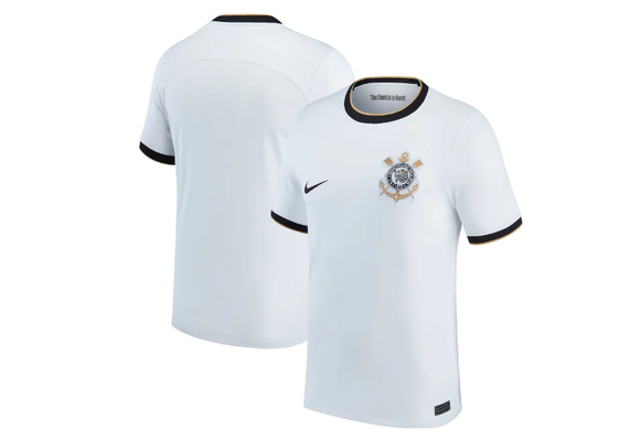 Nike Corinthians 2022- 23 Home Jersey - White/Black